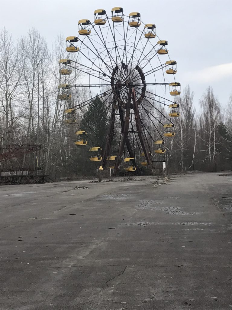 Das gelbe Riesenrad: Wahrzeichen des menschenleeren Pripyats