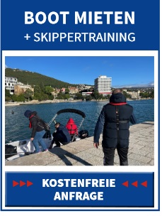 Motorboot-Training in Opatija
